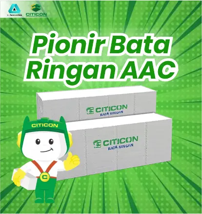 Pelopor Bata Ringan Citicon AAC